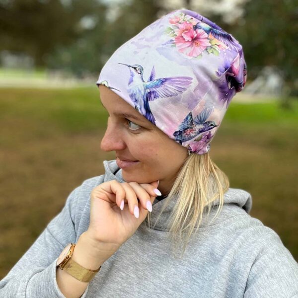 Naiste müts ja torusall Topeltpuuvillane müts ja torusall naistele