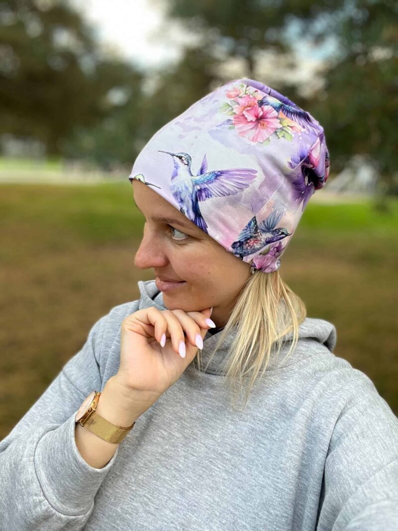 Topeltpuuvillane müts ja torusall naistele