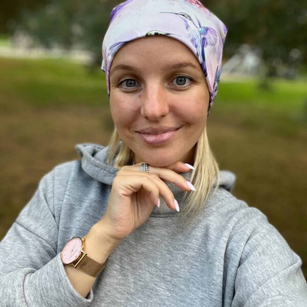 Topeltpuuvillane müts ja torusall naistele