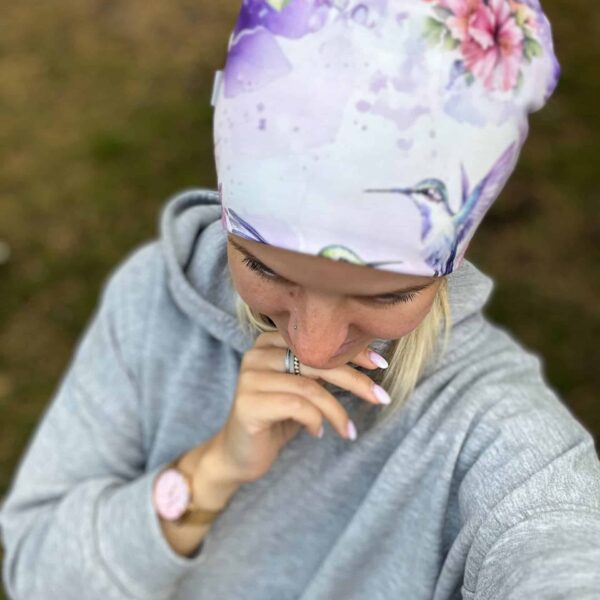 Topeltpuuvillane müts ja torusall naistele