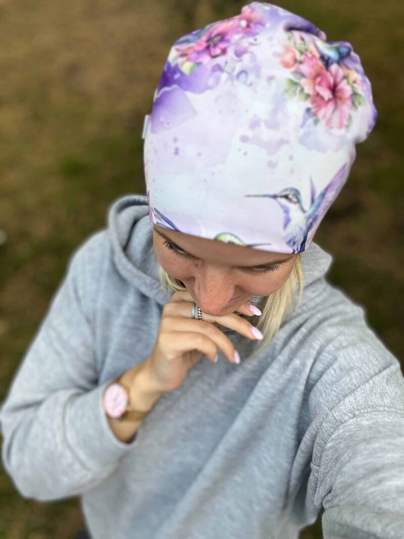 Topeltpuuvillane müts ja torusall naistele