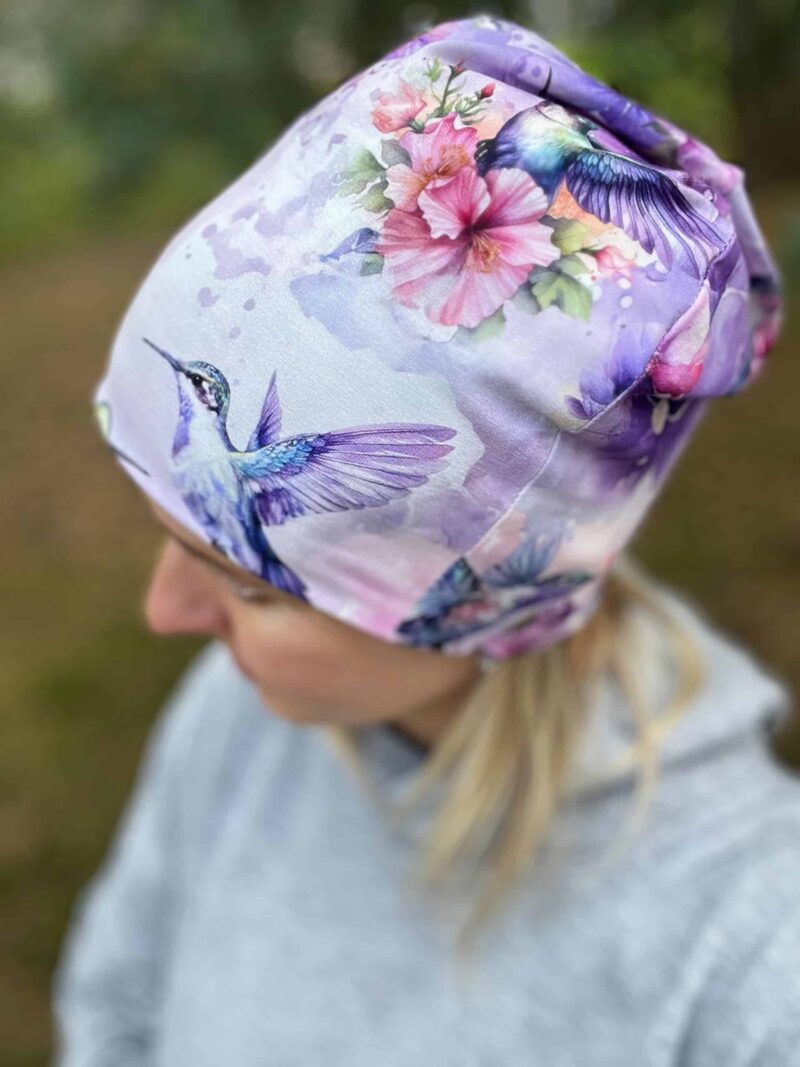 Topeltpuuvillane müts ja torusall naistele