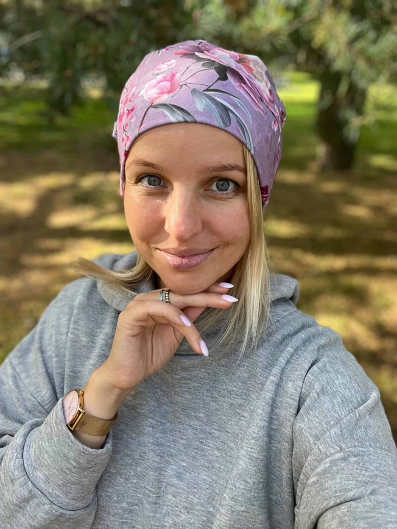 Topeltpuuvillane müts ja torusall naistele