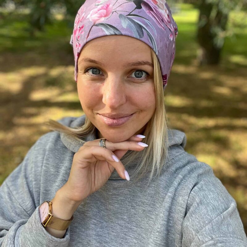 Topeltpuuvillane müts ja torusall naistele