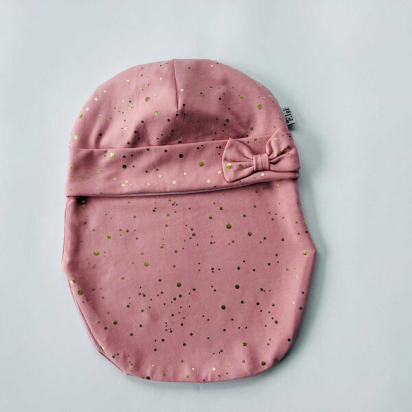 Vanaroosa lipsuga tuukrimüts talveks Meriinovoodriga tuukrimüts talveks