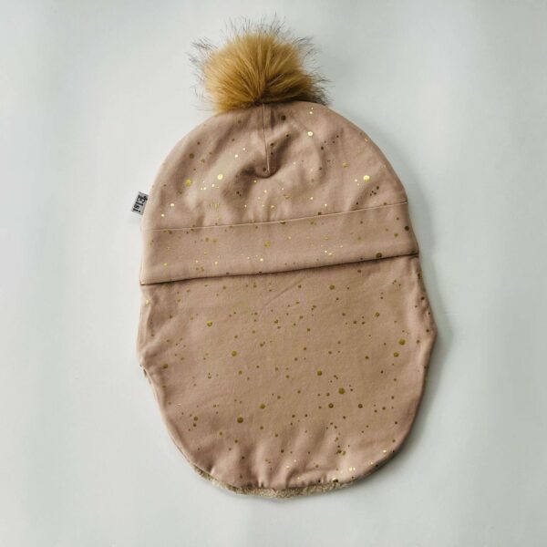 Beež tuukrimüts talveks Fliisvoodriga tuukrimüts talveks