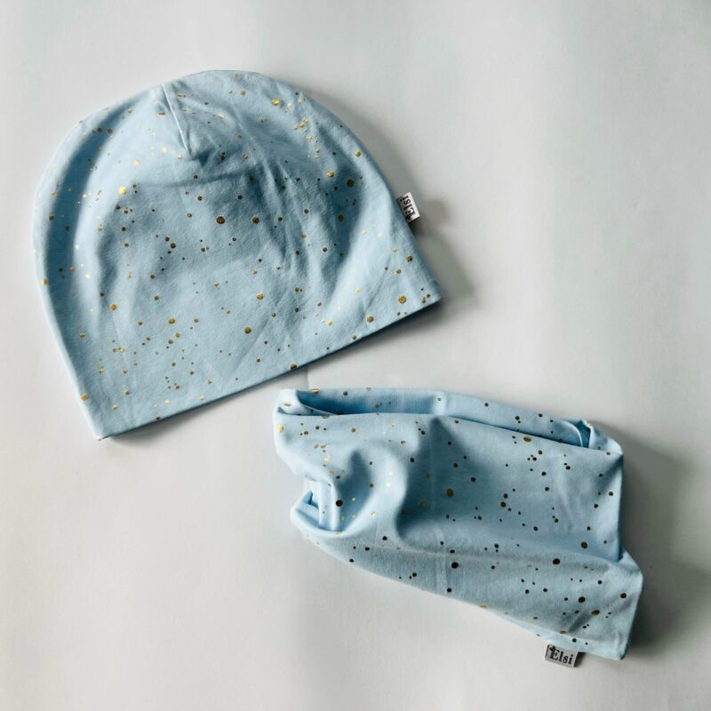 Helesinisel kuldsed täpid